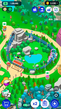 Idle Theme Park Tycoon Game Screenshot