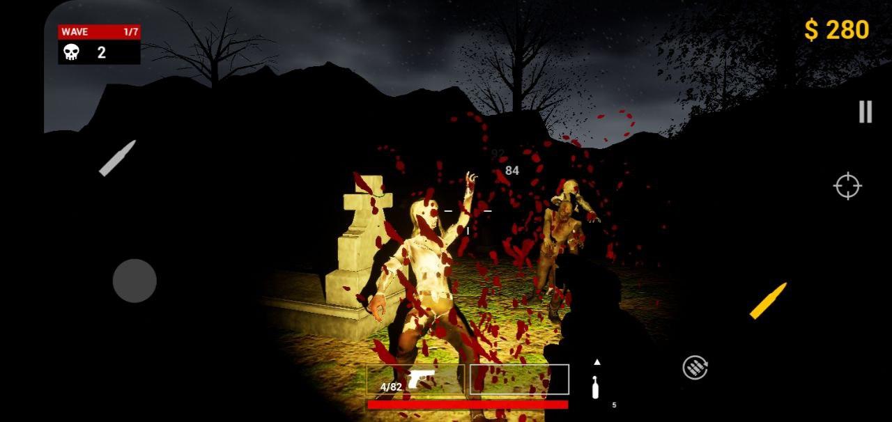 Скриншот игры Zombie Forest Survival - FPS