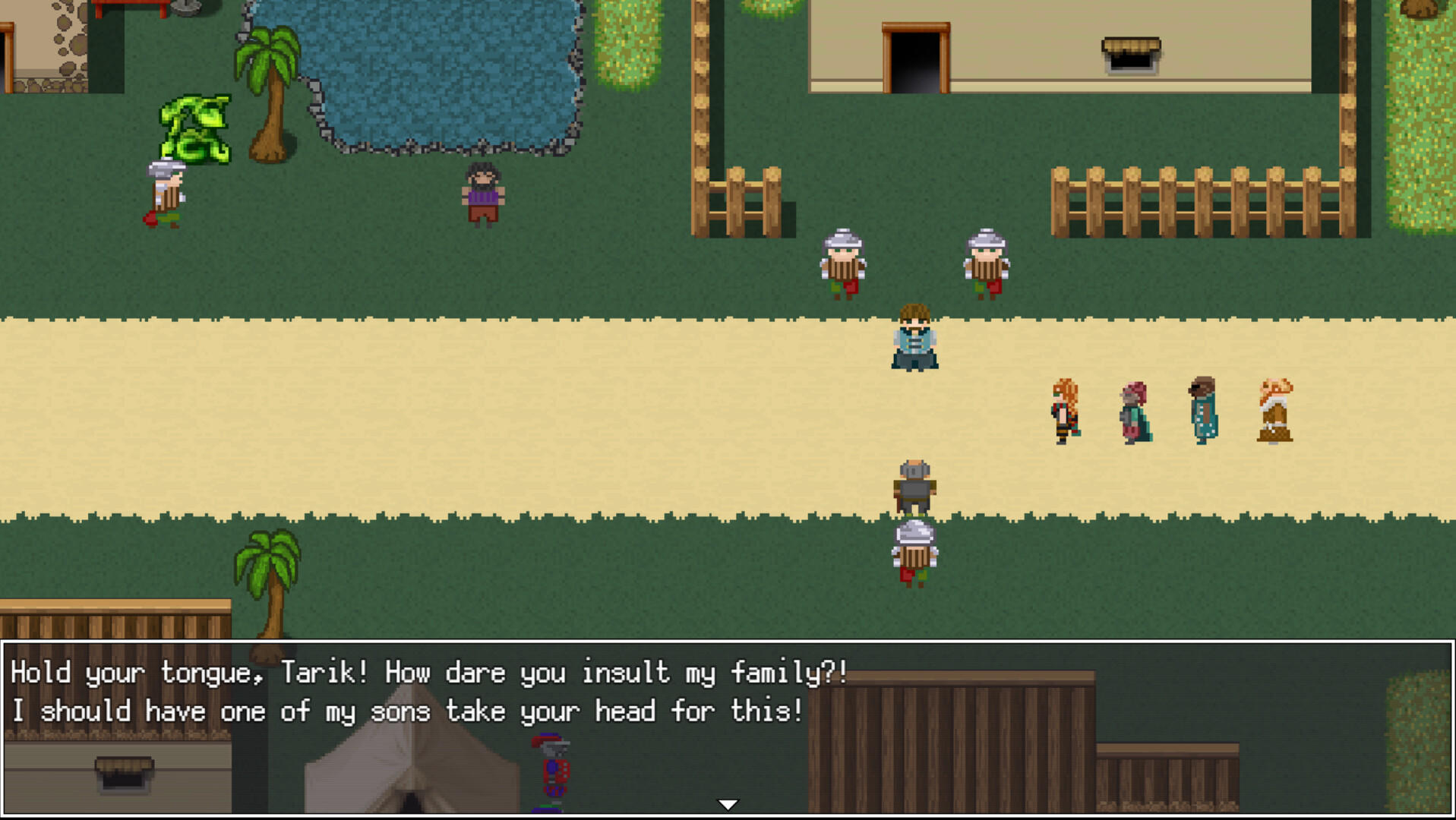Eve of Calamity Game Screenshot