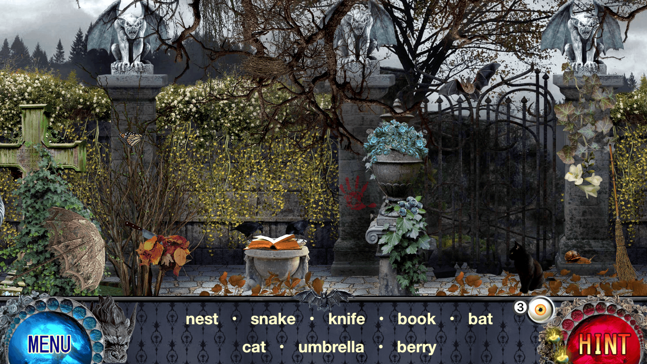 Vampire Story - Hidden Object Game Screenshot