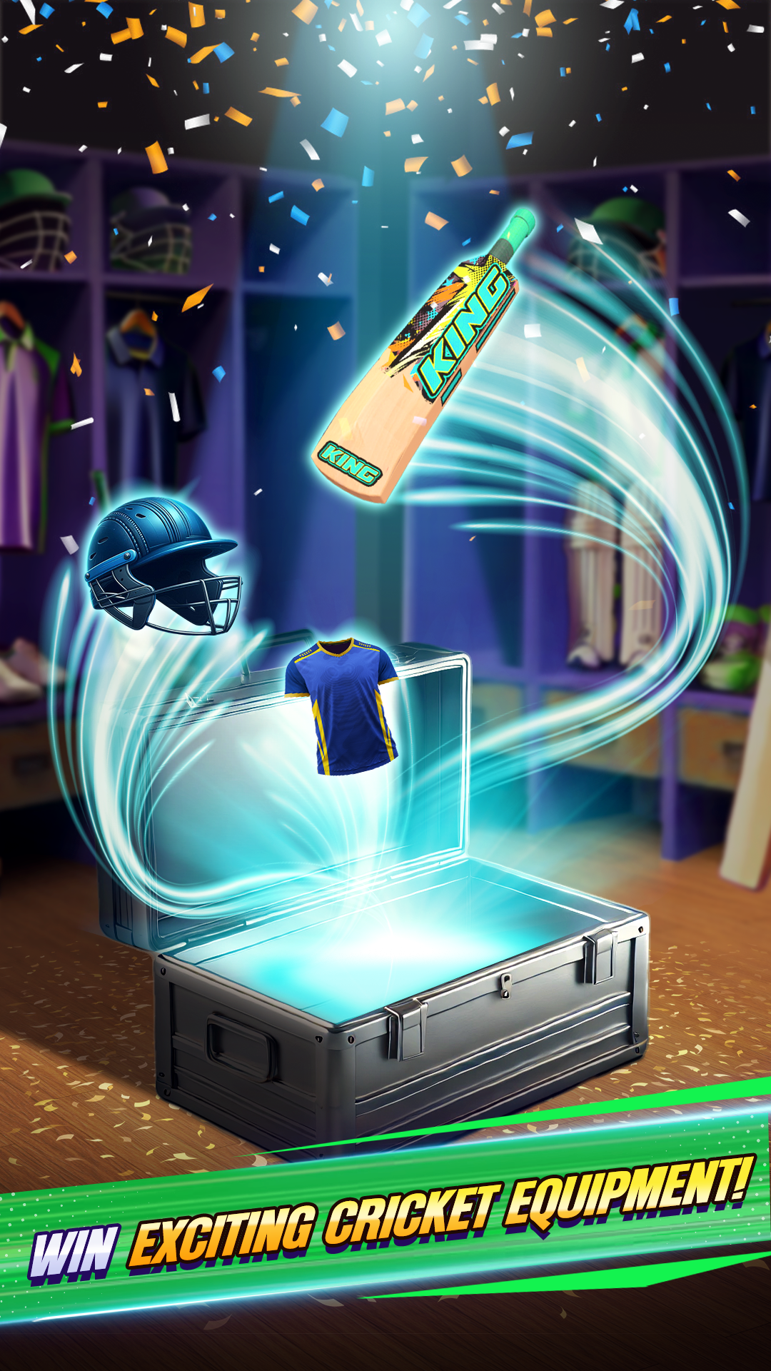 Cuplikan Layar Game King Of Cricket Games