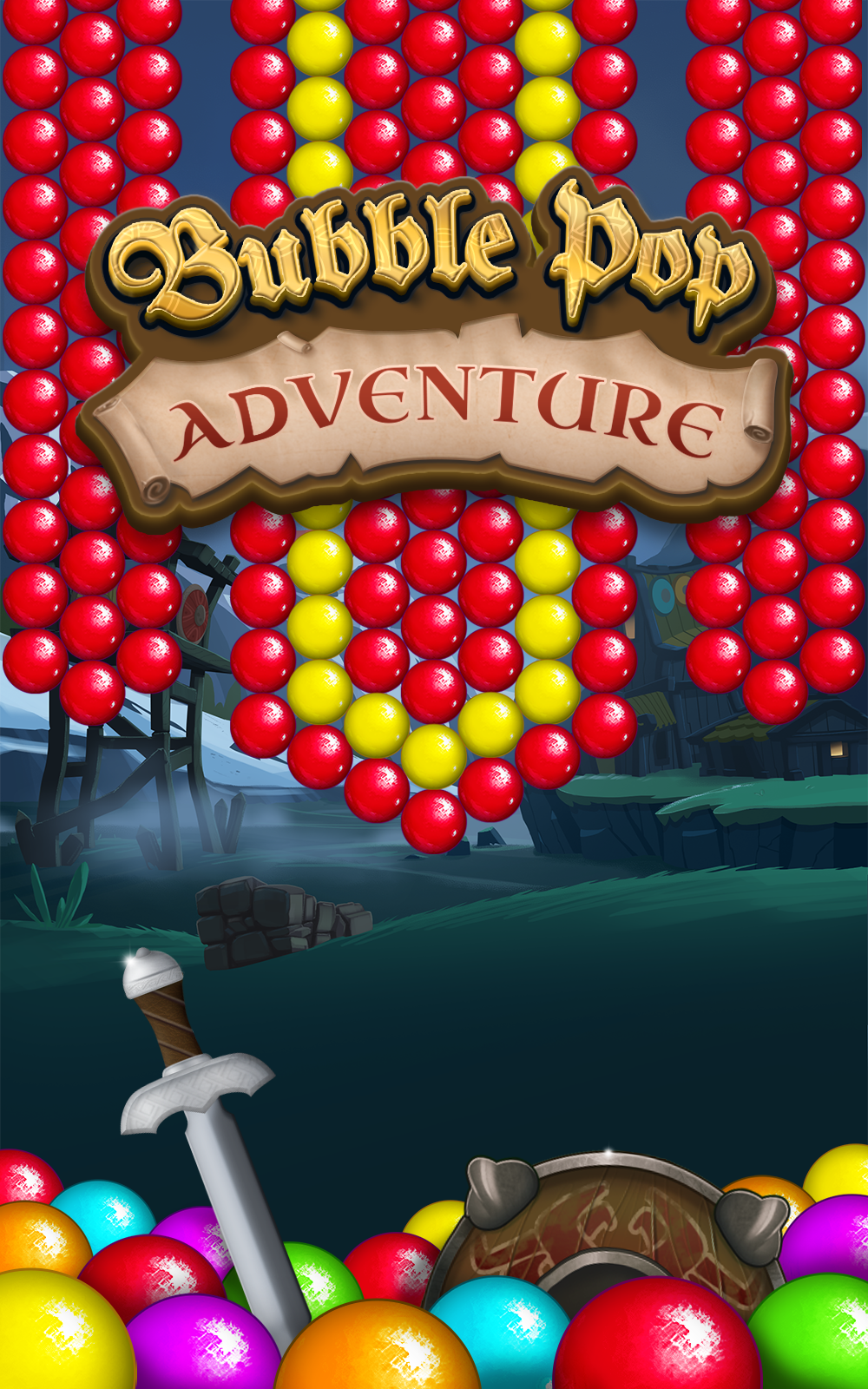 Bubble Pop Adventure Game Screenshot