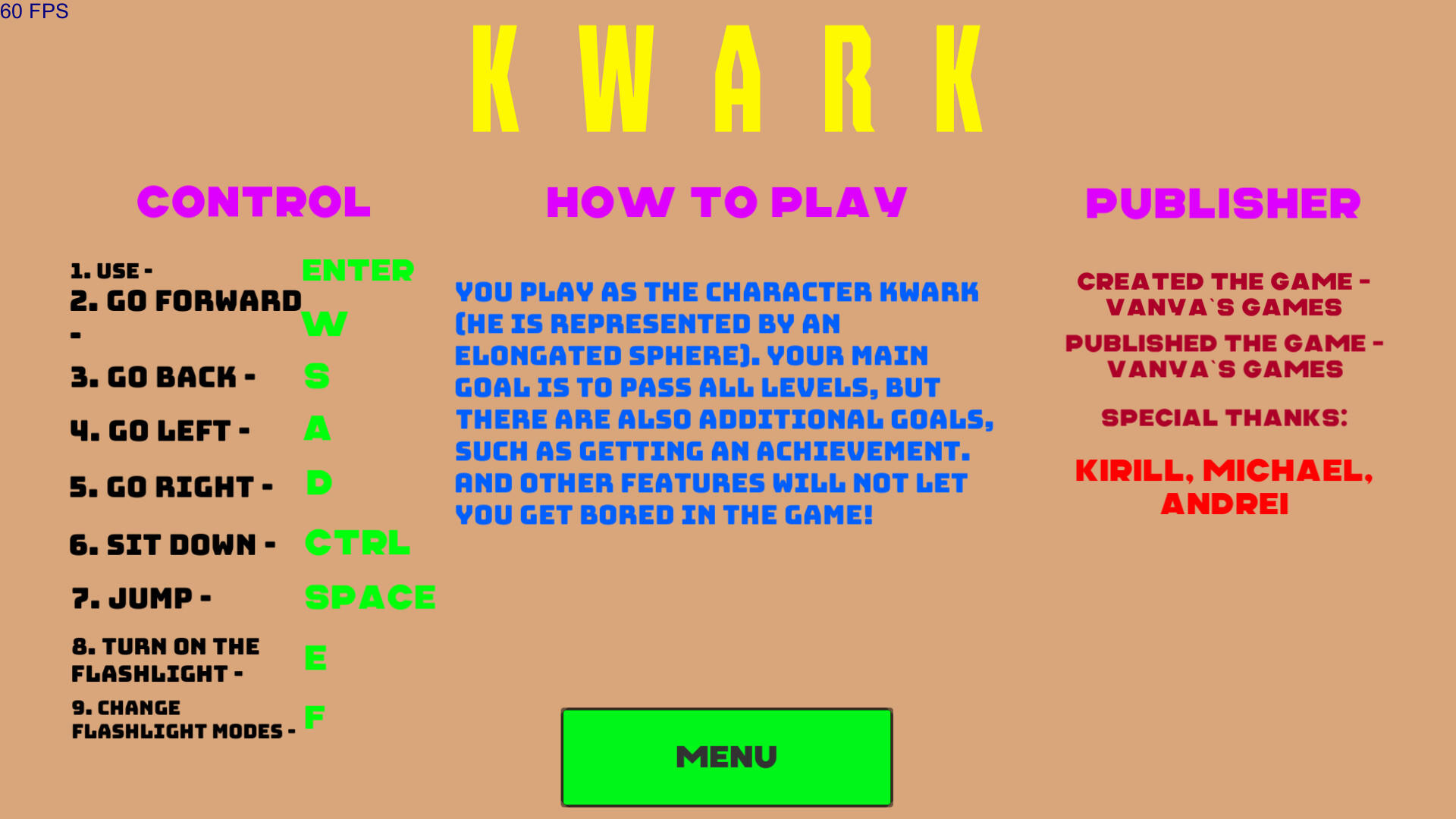 Kwark ภาพหน้าจอเกม