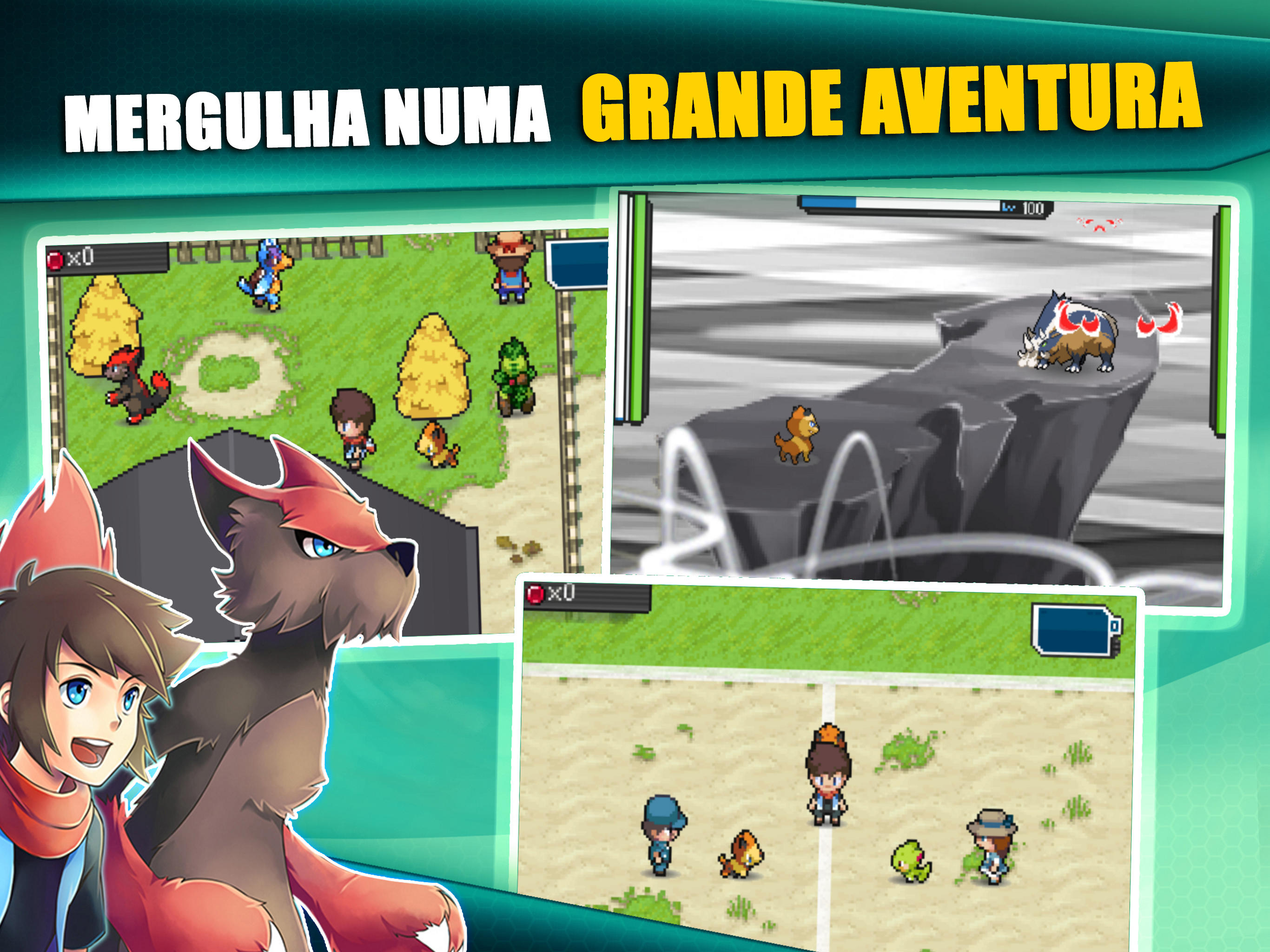 Captura de Tela do Jogo EvoCreo: Jogo de monstros