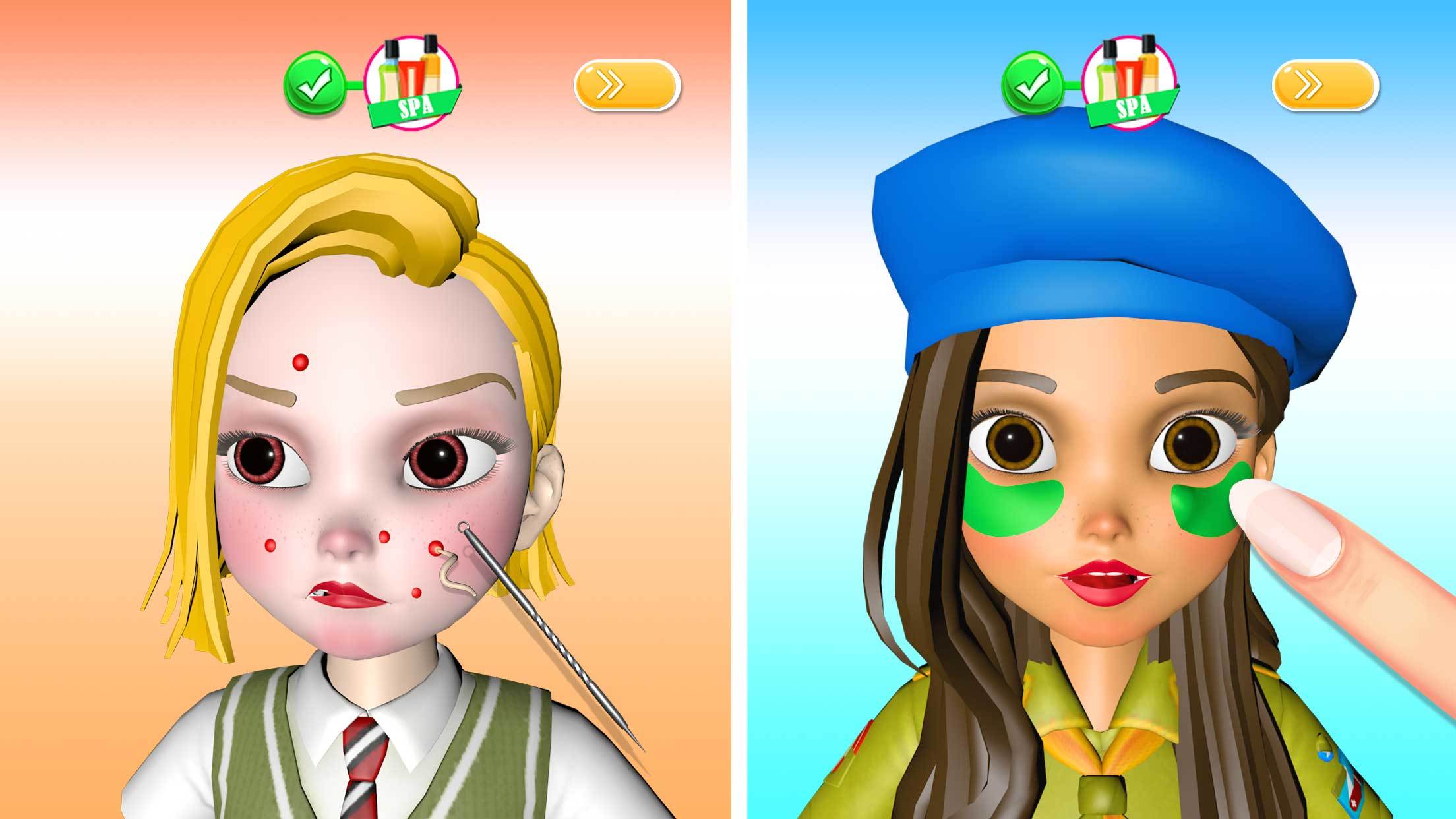 Скриншот игры Makeup Games DIY Makeover