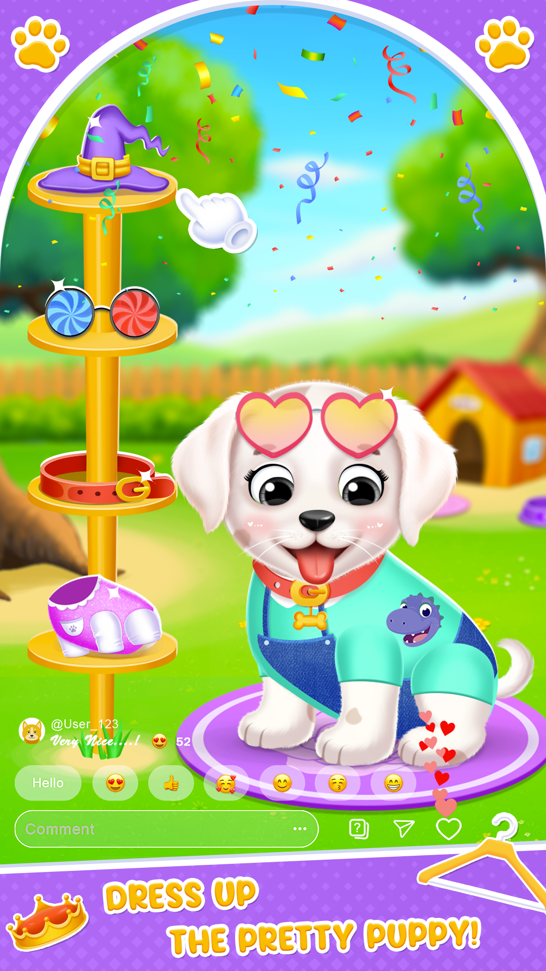 Cuplikan Layar Game Labrador Puppy Daycare Salon