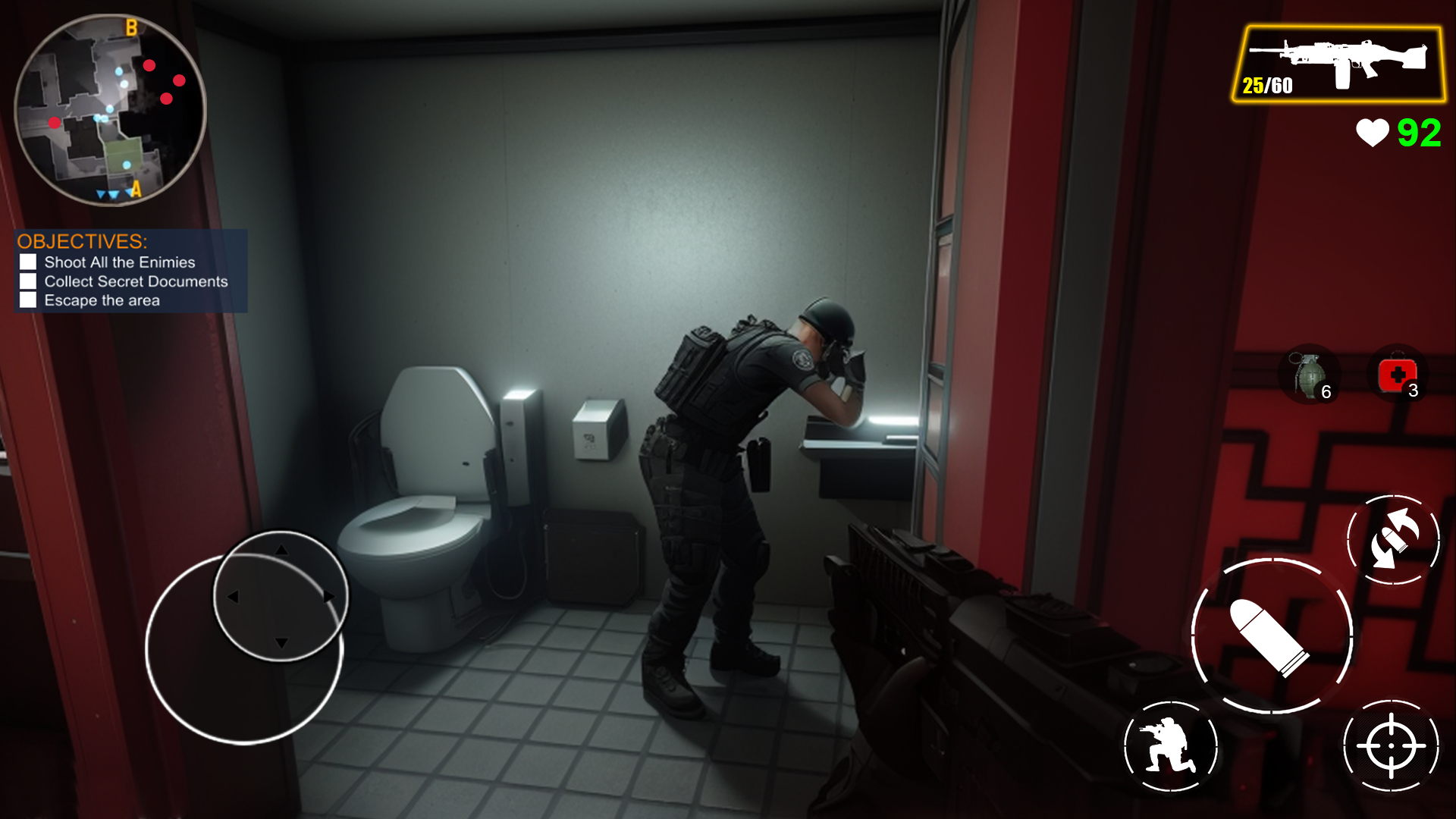 SWAT Games Elite Team Offline Game Screenshot
