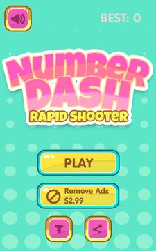 Number Dash: Rapid Shooter Game Screenshot