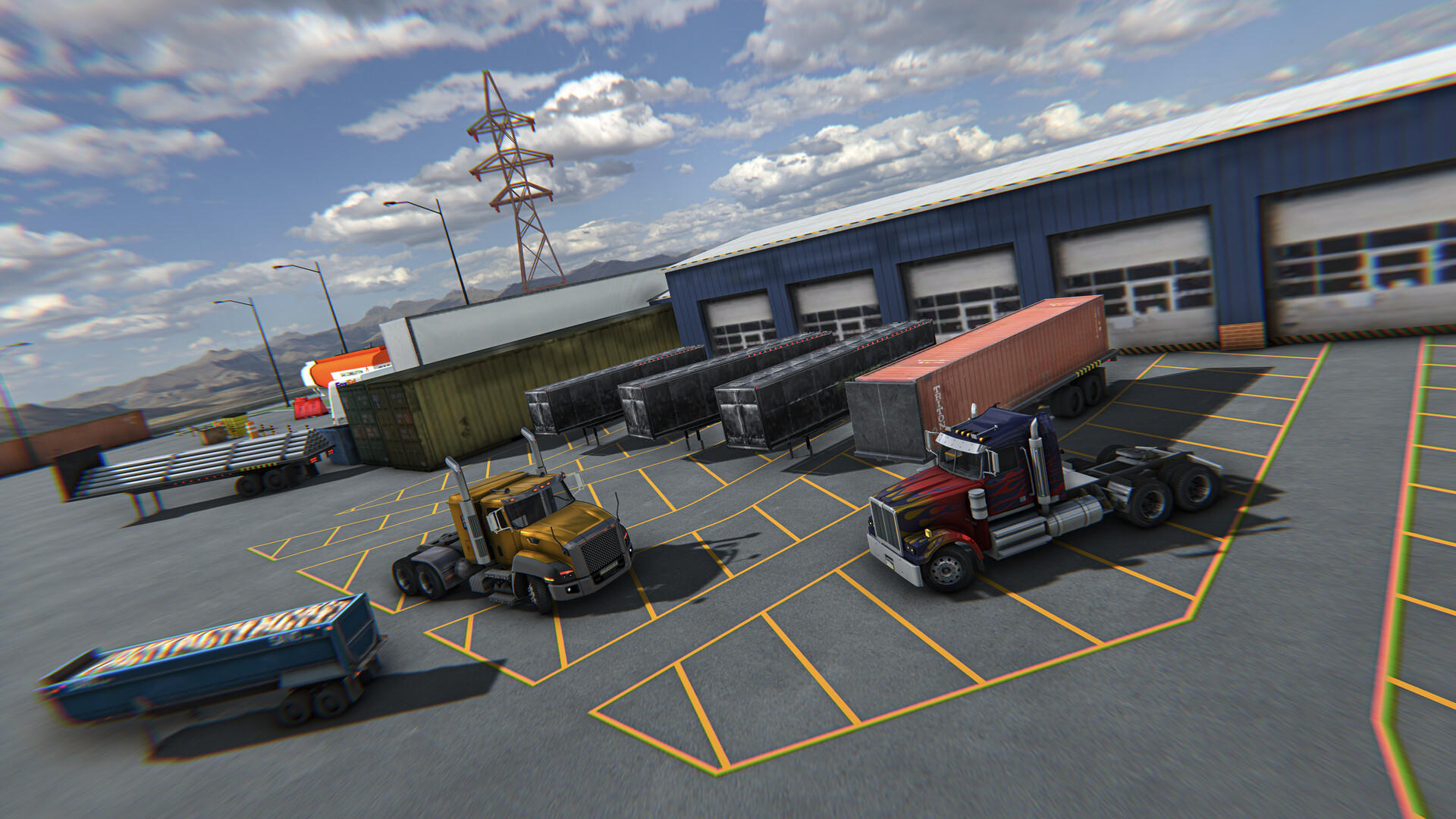 Real Truck Simulator USA : Car Games ภาพหน้าจอเกม