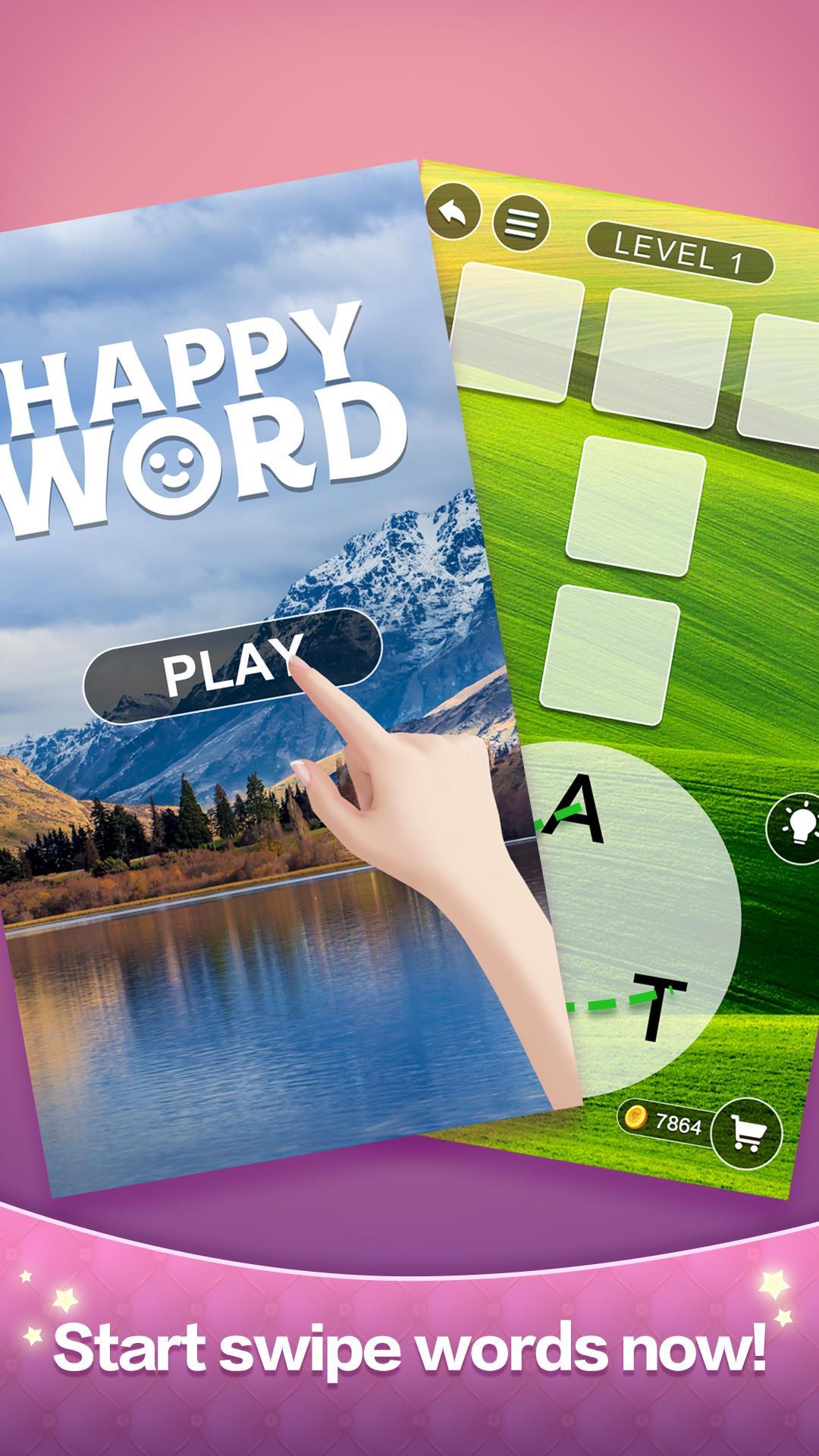 Happy Word - A crossword puzzle ภาพหน้าจอเกม