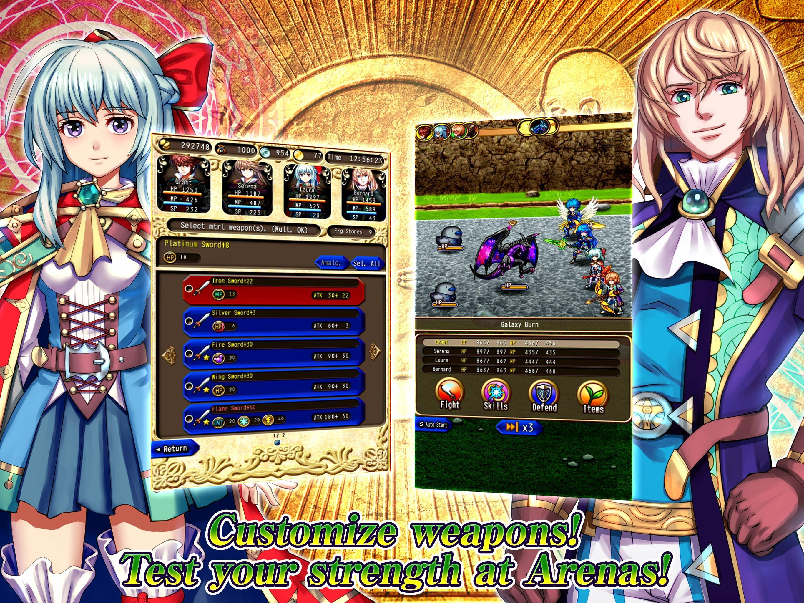 RPG Heirs of the Kings Game Screenshot