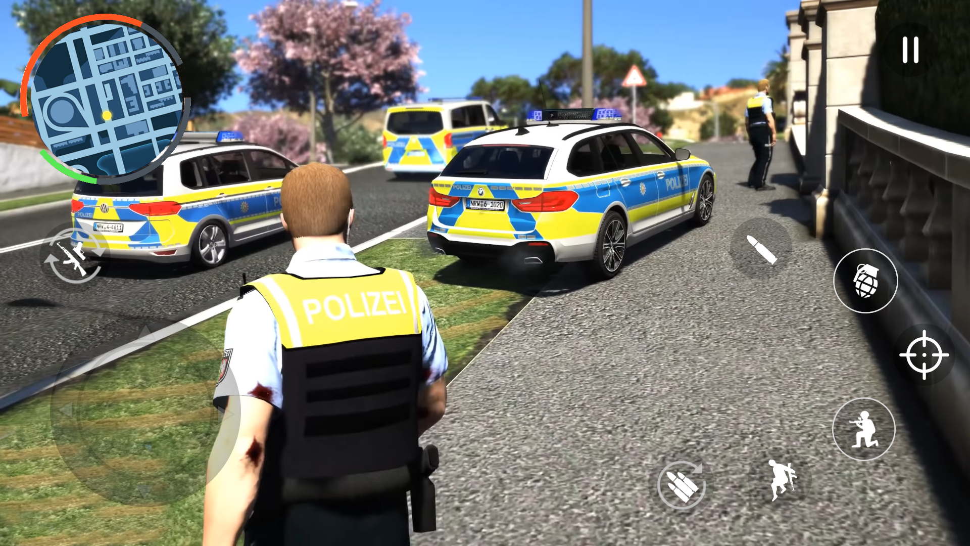 Euro Crash Car Police Game 3D Game Screenshot