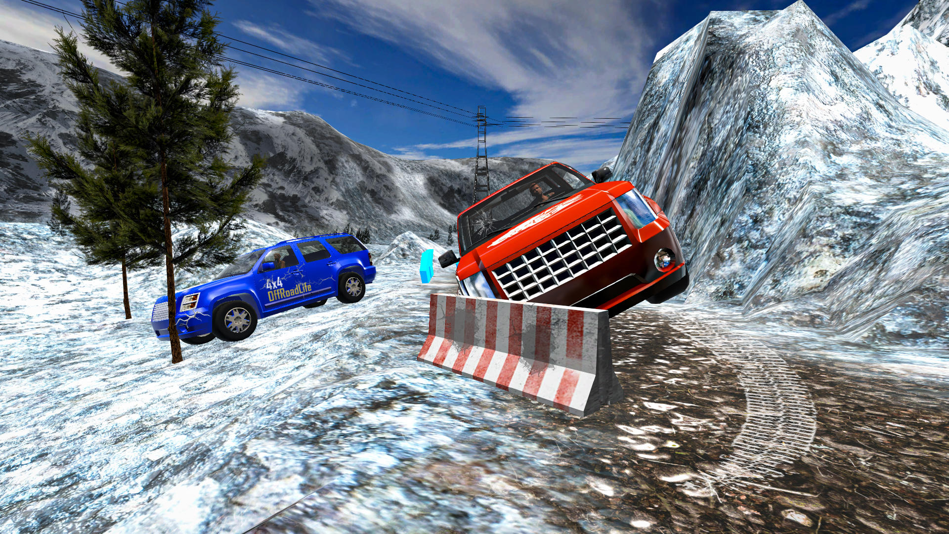 Offroad Prado Car Race Game ภาพหน้าจอเกม