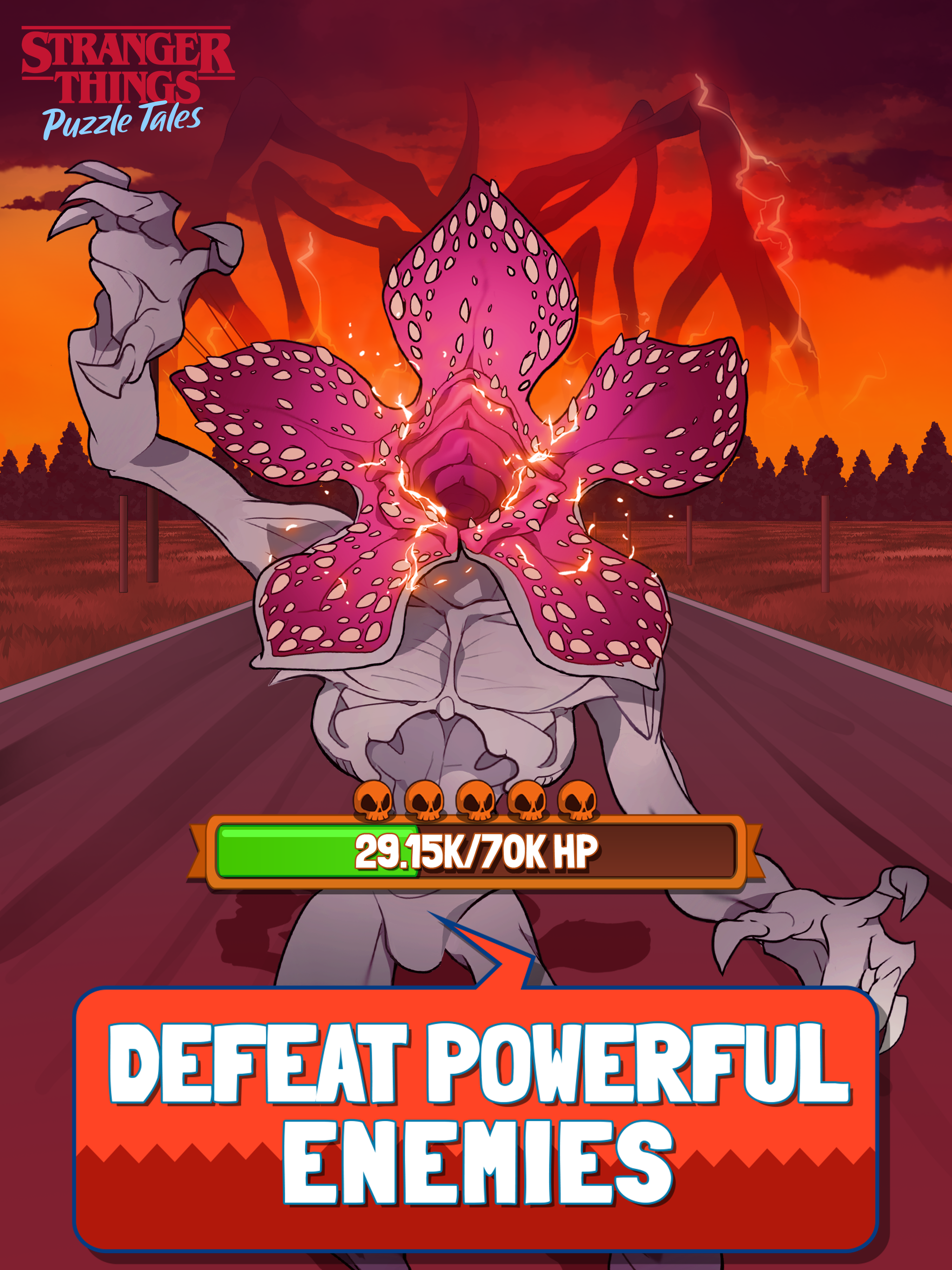 Stranger Things: Puzzle Tales Game Screenshot