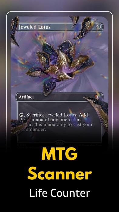 Captura de Tela do Jogo MTG Scanner: Life Counter