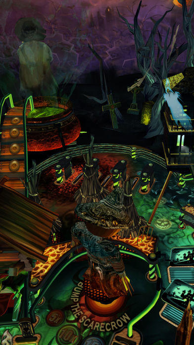 Halloween Pinball Game Screenshot