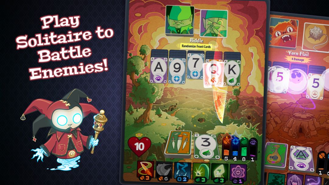 Solitairica screenshot game