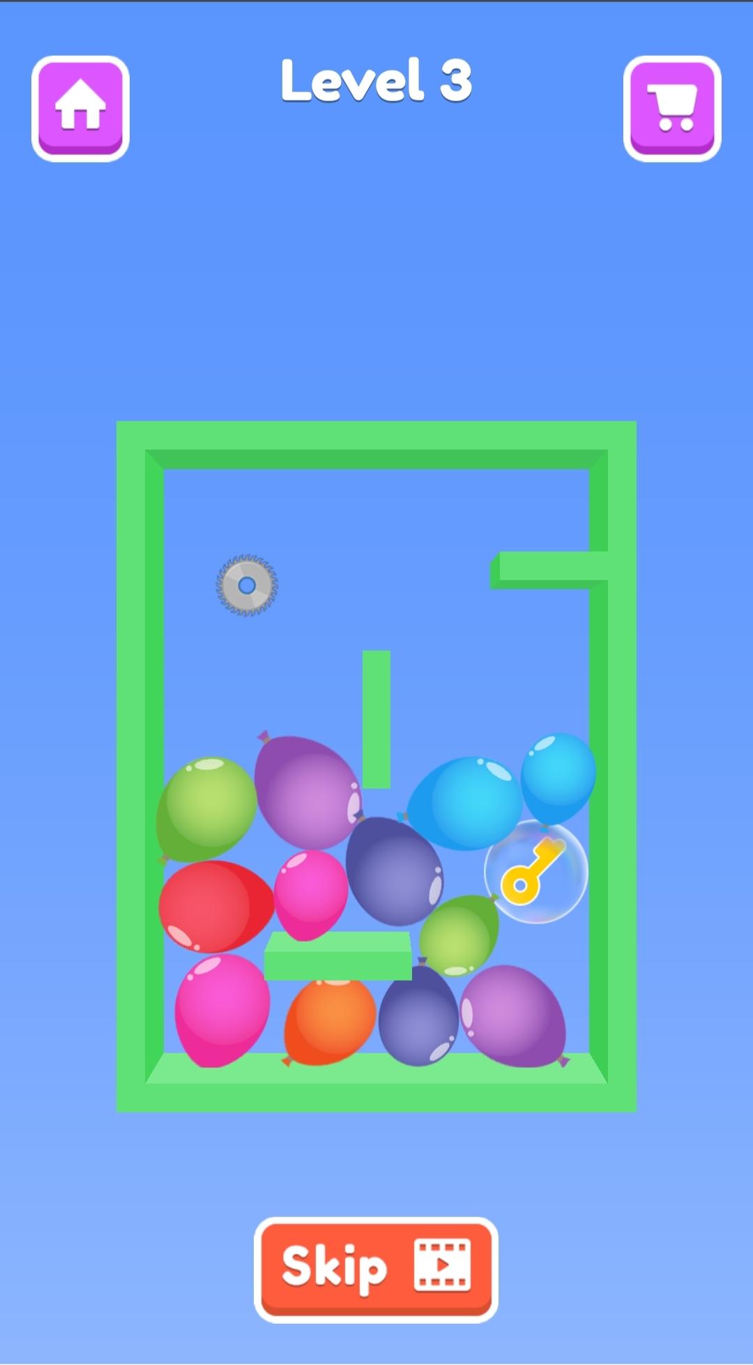 Cuplikan Layar Game Ballon Slicer