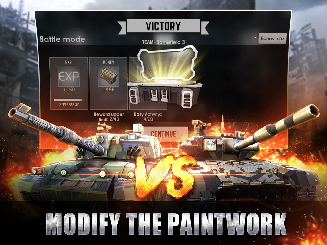 Tank Strike - battle online遊戲截圖