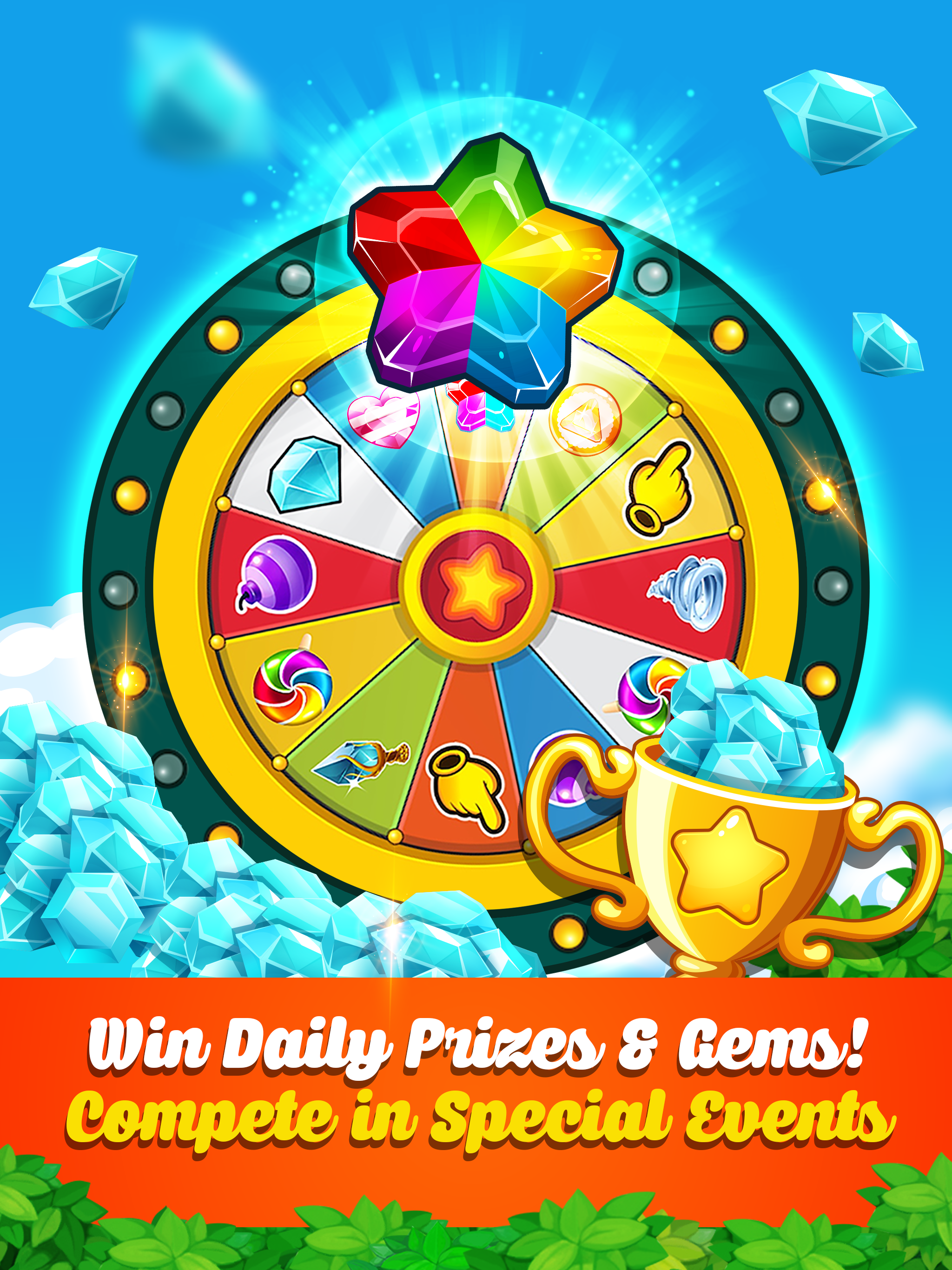 Screenshot 10 of Addictive Gem - Match 3 Games 5.6.1