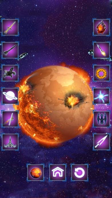 Screenshot of Universe Sandbox Earth Smash