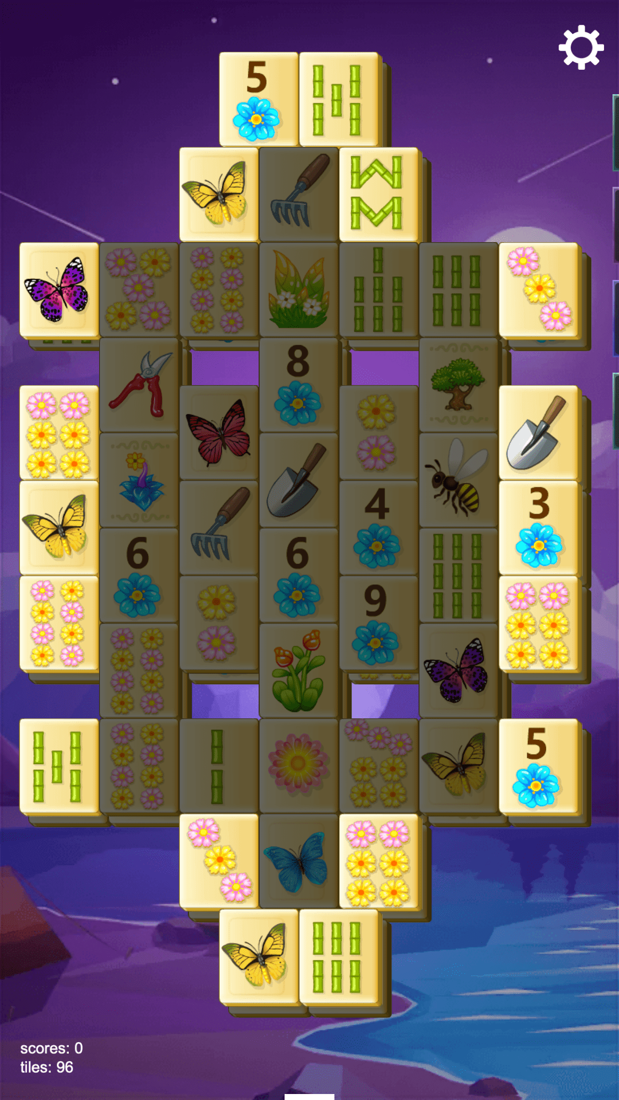 Captura de Tela do Jogo Mahjong Zen: ASMR