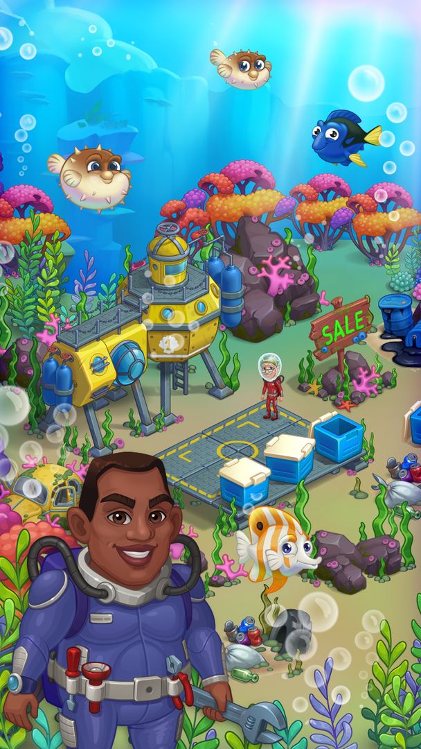Screenshot of Aquarium Farm - water journey