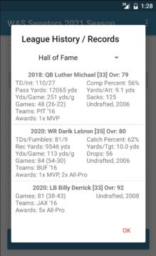 Pro Football Coach Game Screenshot