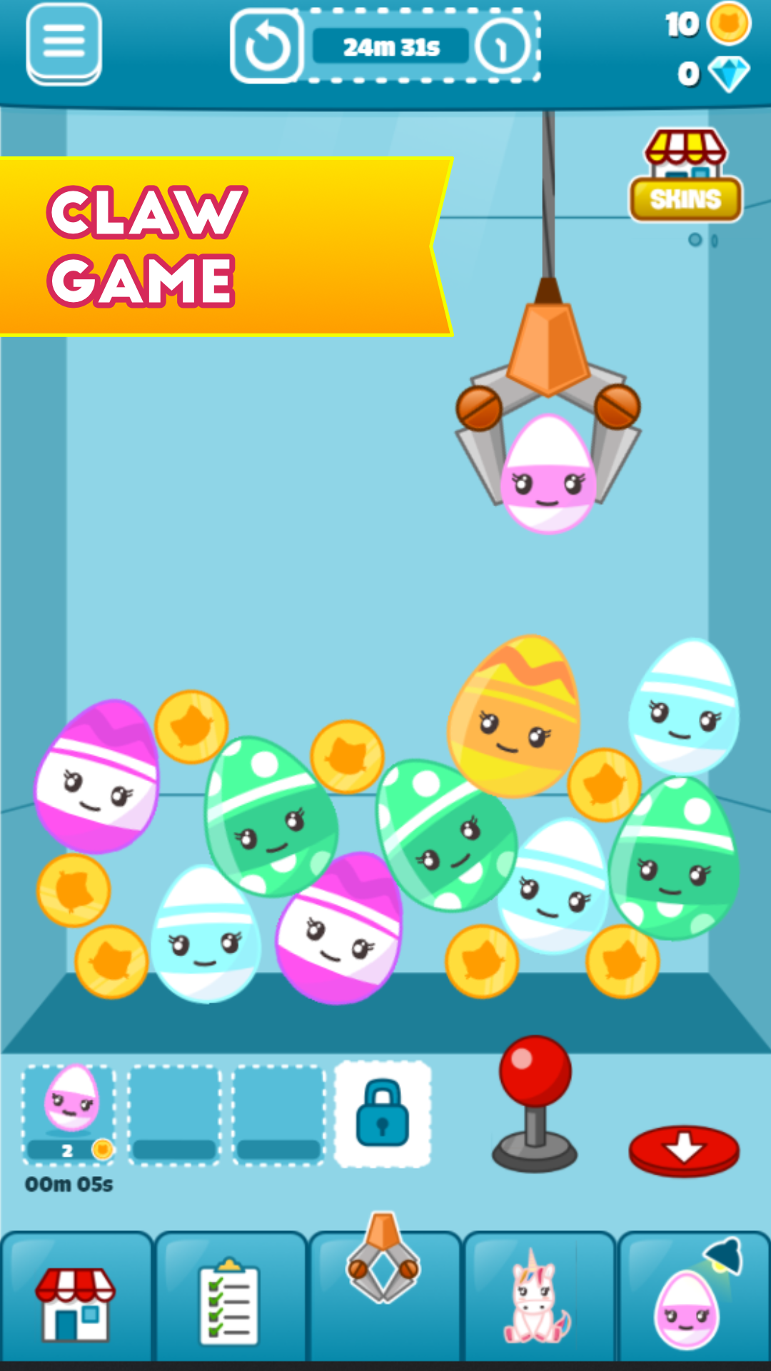 Real Claw Machine Crane Game Game Screenshot