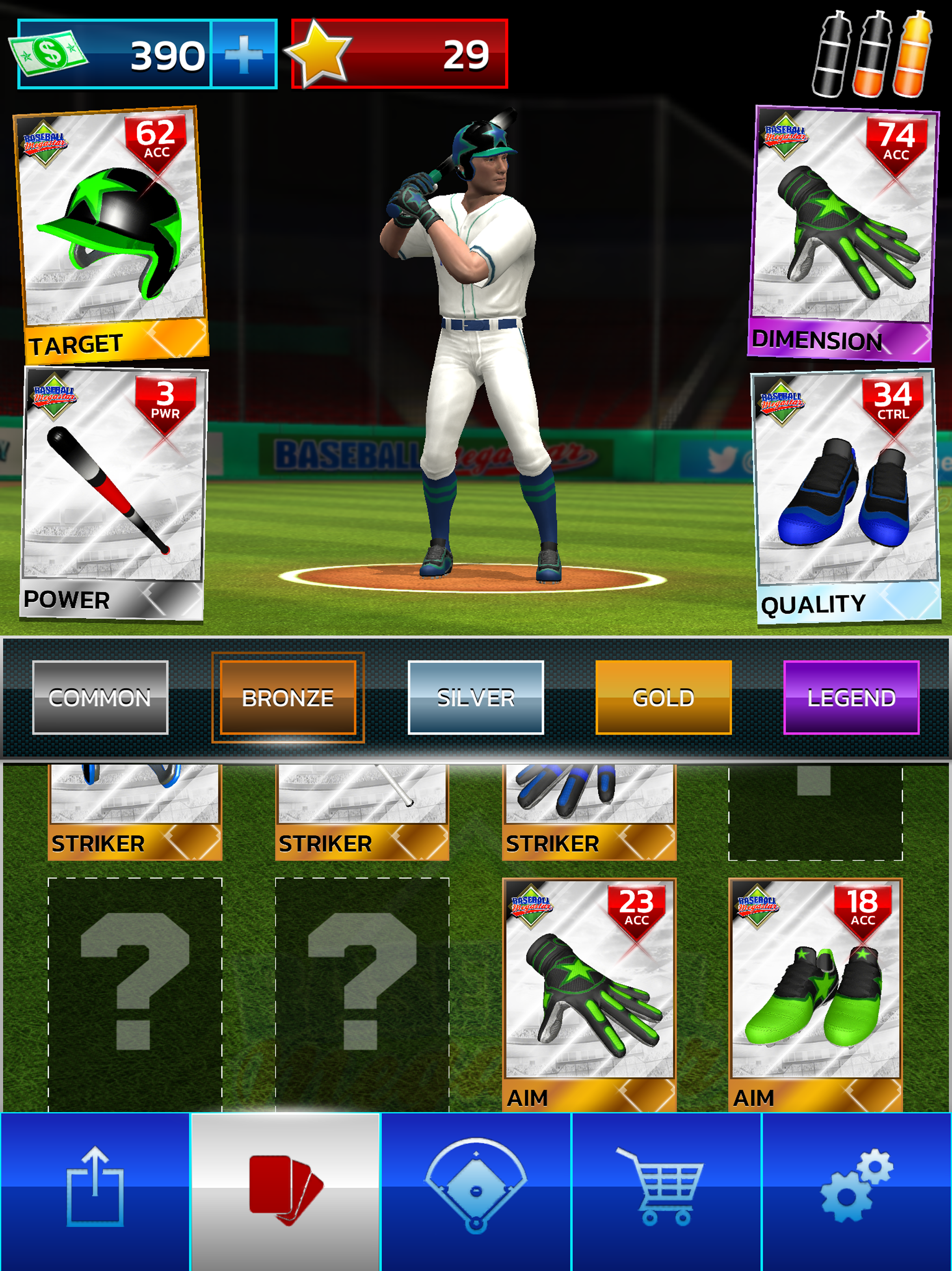 Baseball Megastar Game Screenshot