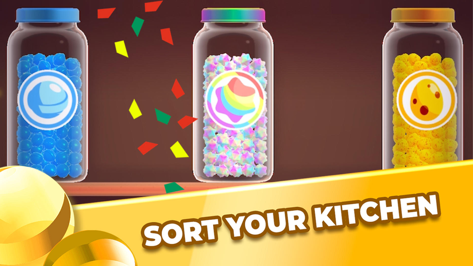 Скриншот игры Kitchen Sort 3D
