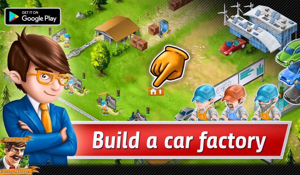 Make Your Car - Car Factory Manager screenshot game