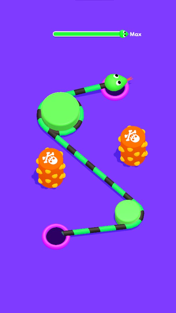 Screenshot of Snake Puzzle - Untangle Snake