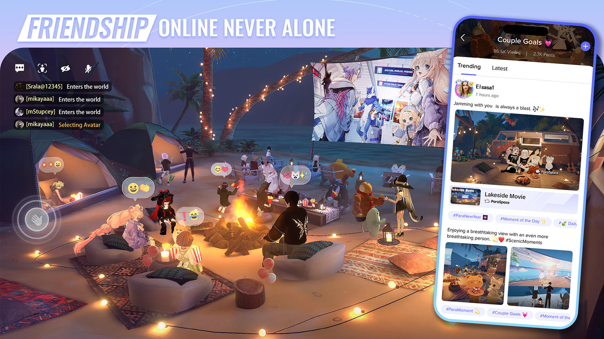 ParaSpace Game Screenshot