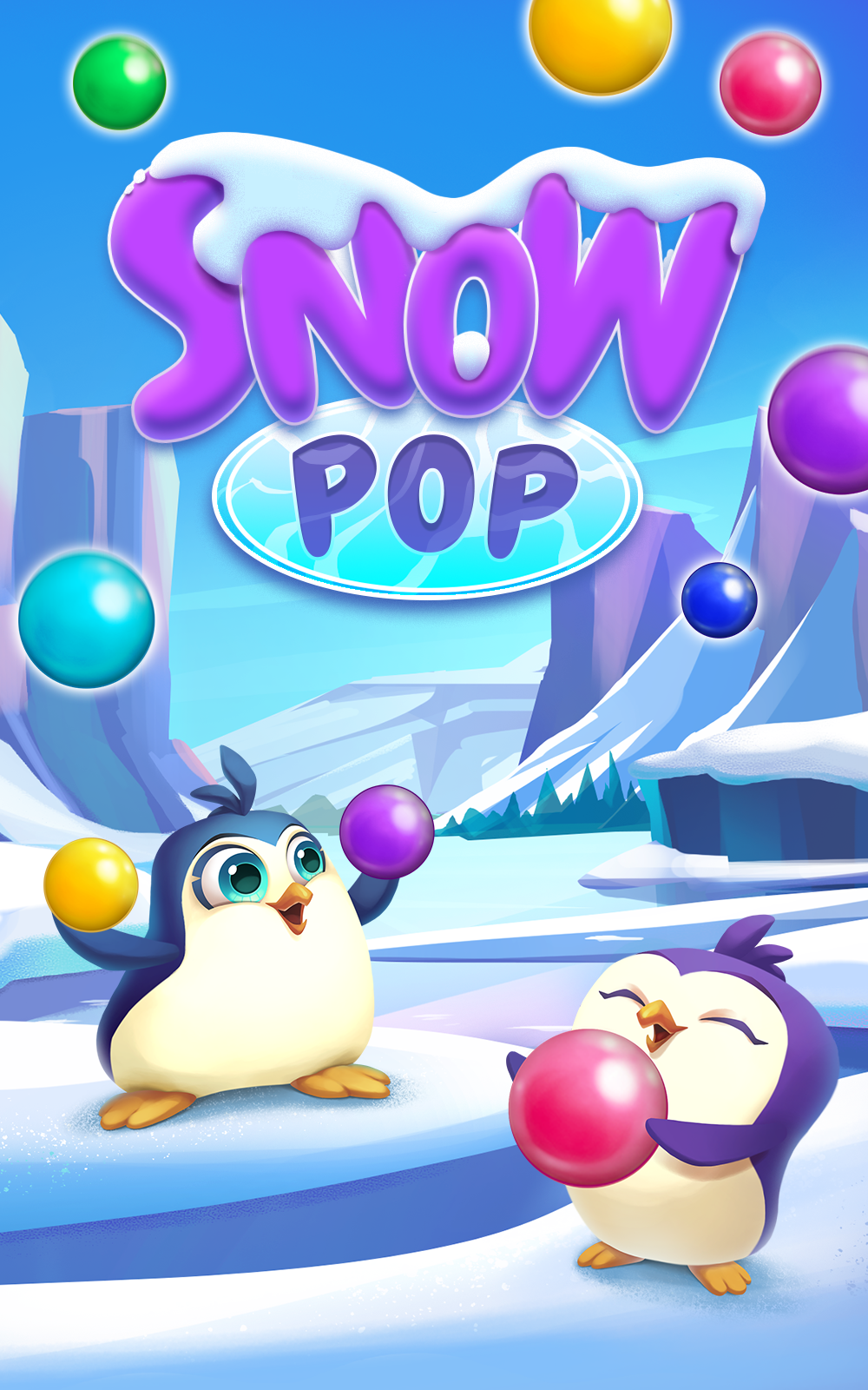 Snow Pop 게임 스크린 샷