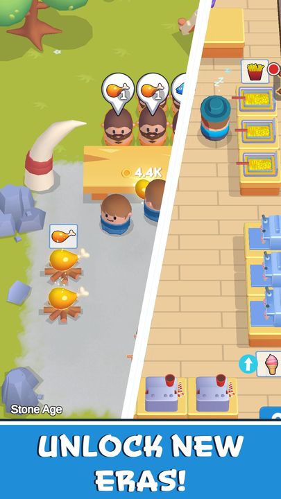 Food Evolution Idle ภาพหน้าจอเกม