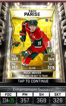 Cuplikan Layar Game NHL SuperCard