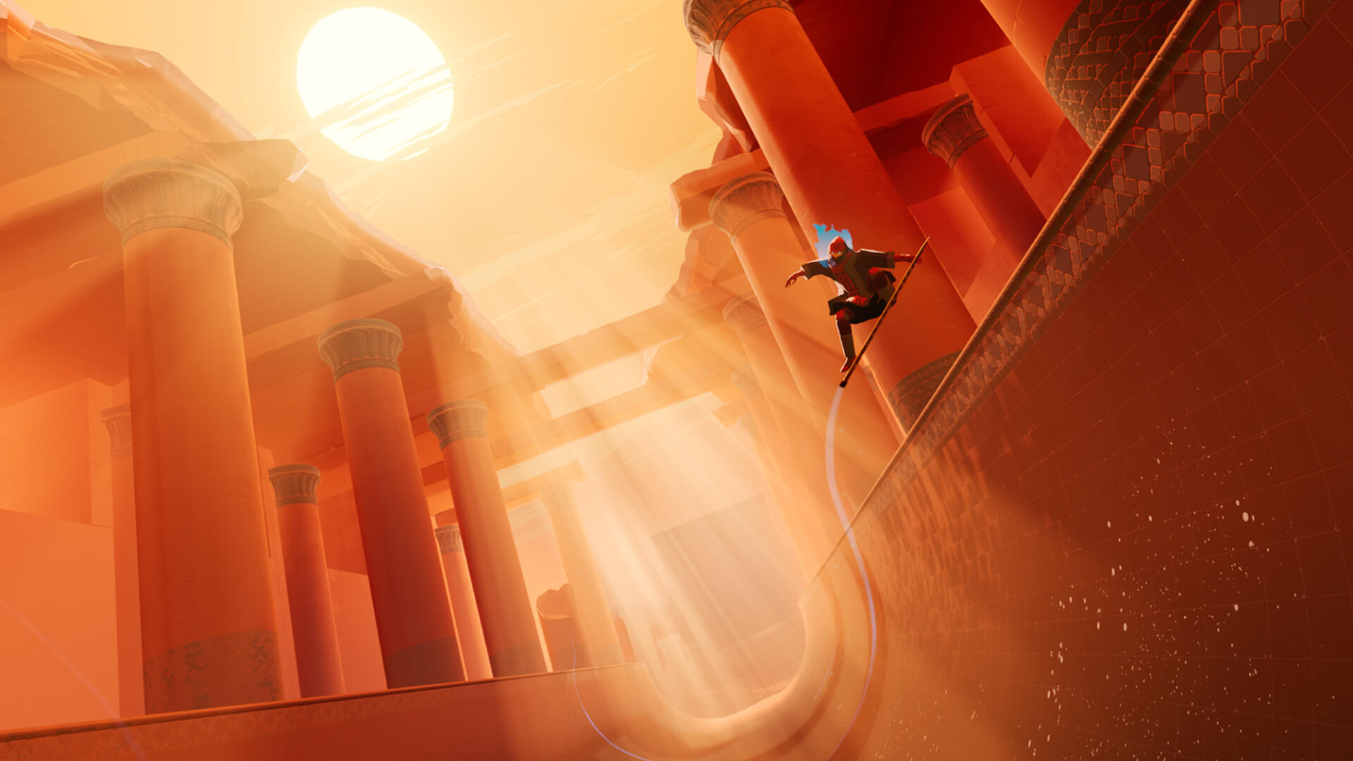 Sword of the Sea Game Screenshot