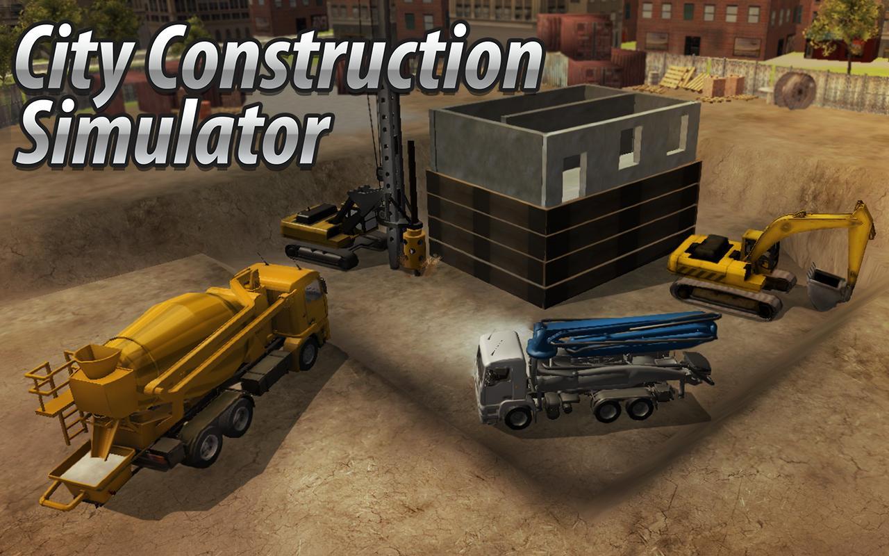 City Construction Trucks Sim Game Screenshot
