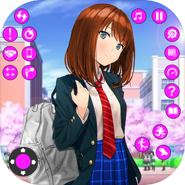 Jogos meninas da escola anime versão móvel andróide iOS apk baixar  gratuitamente-TapTap