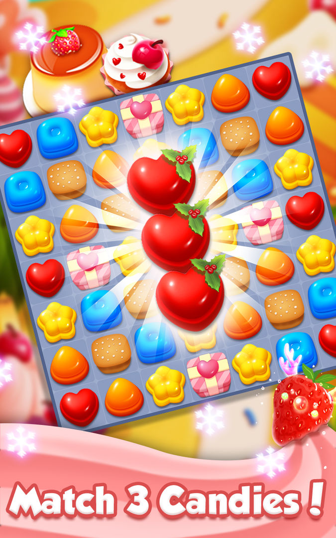 달콤한 사탕 퍼즐 게임 스크린 샷
