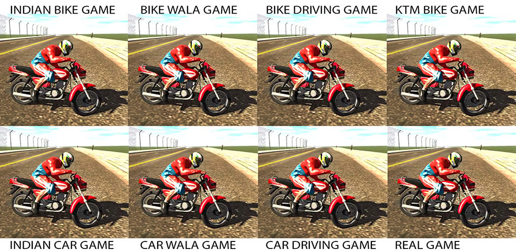 Banner of Indian Bike Car Wala Game 3D 