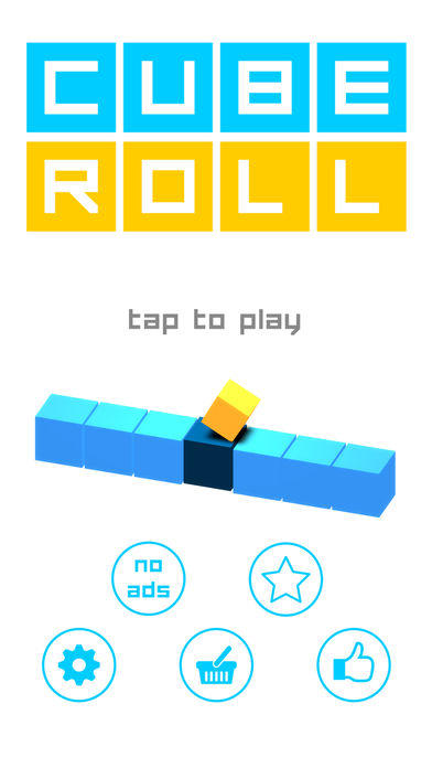 Cube Roll Game Screenshot