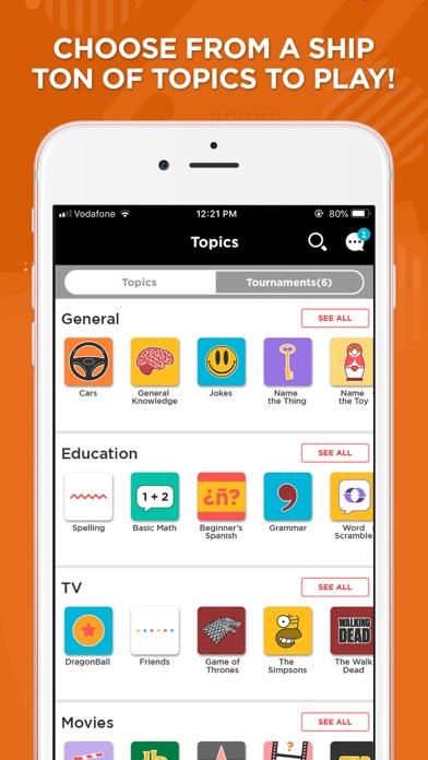QuizUp® Game Screenshot