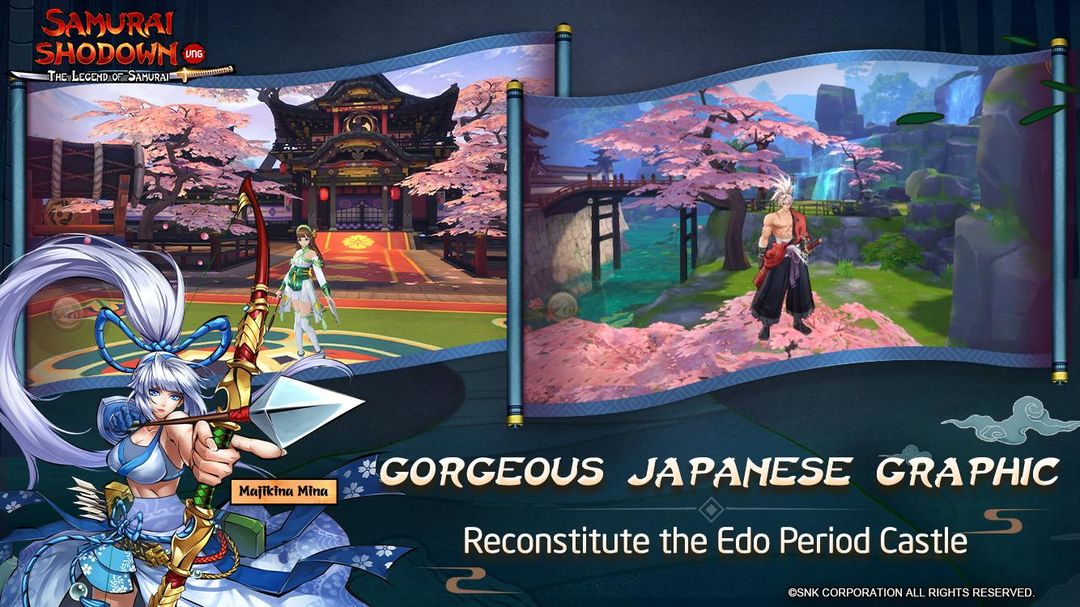 SAMURAI SHODOWN: The Legend of screenshot game