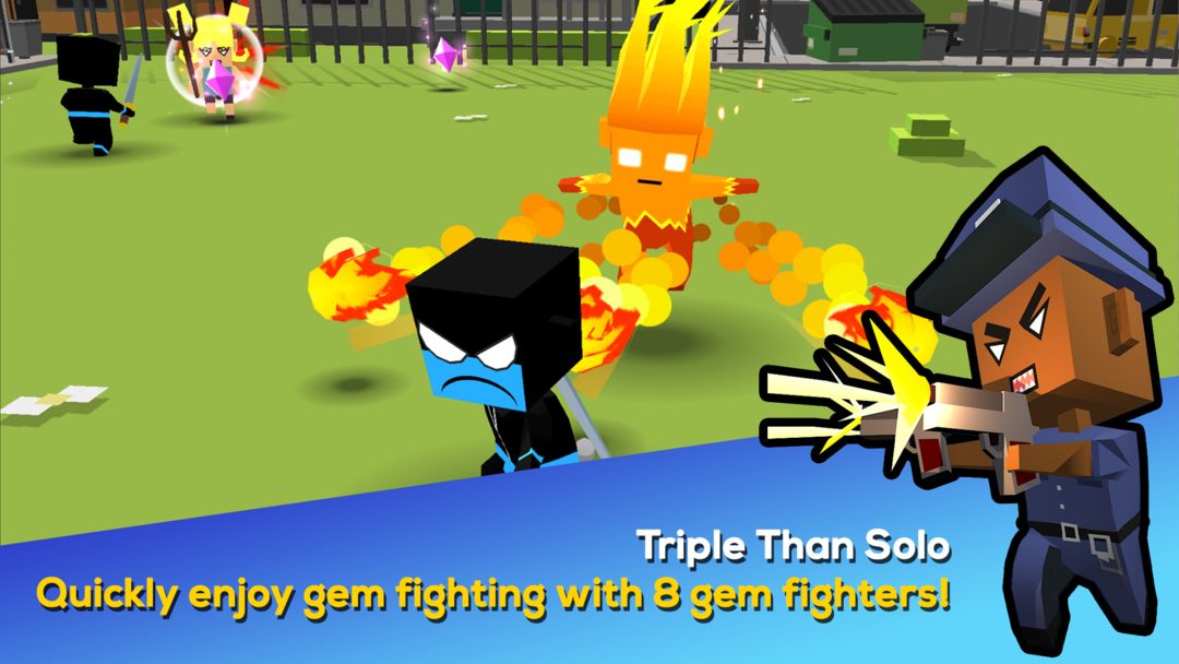 Screenshot of Gem Fighters