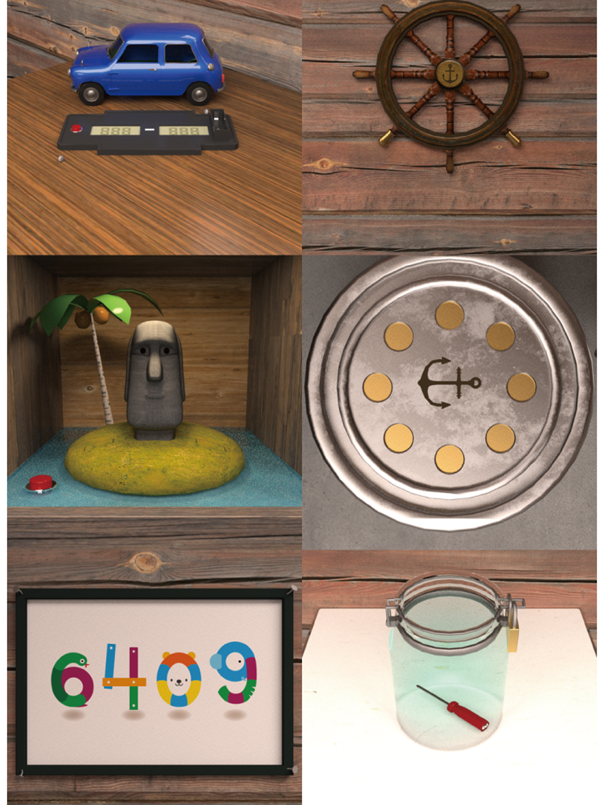 RoomEscape The strange cottage Game Screenshot
