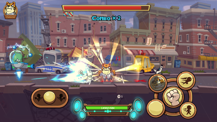 Screenshot of Rhythm Fighter