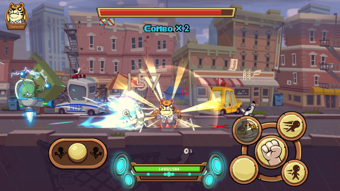 Rhythm Fighter Game Screenshot