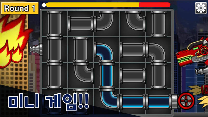 다이노로봇 인피니티 : 공룡 전투 게임, 티렉스 변신 게임 스크린샷